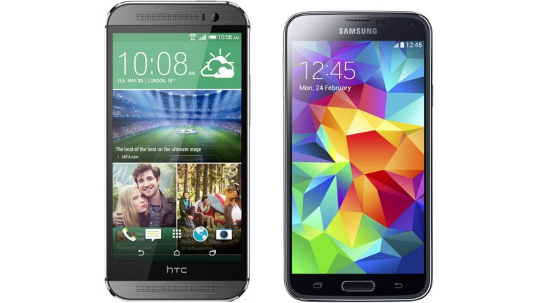 Read more about the article Samsung Galaxy S5 vs HTC One M8 Comparison